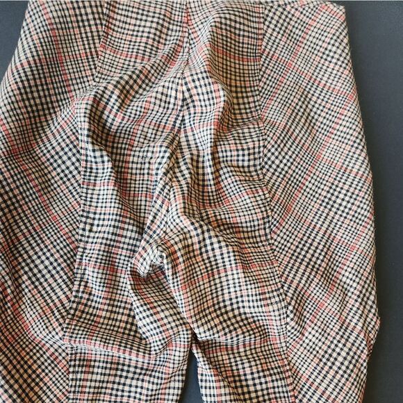 Free People Plaid Skinny Pants - Picture 9 of 11